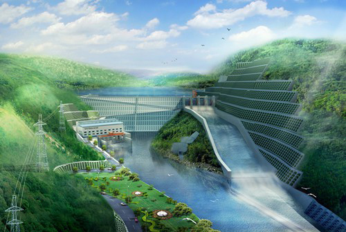 鹰潭老挝南塔河1号水电站项目